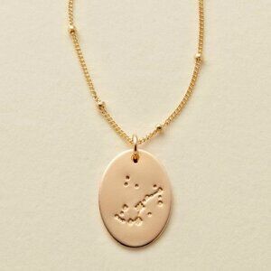 Scorpio Constellation Zodiac Astrology Necklace